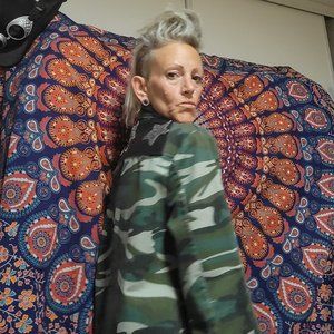 Camo Disturbia Upcycled Jacket
